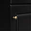 Meuble-lavabo contemporain avec lavabo, armoire avec porte et tablette réglable-486869644