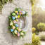Mignonne couronne de lapin de Pâques 40Cm / 15,74 po Festival de Pâques, décoration suspendue, couronne de lapin de Pâques, décoration de jardin, couronnes, A3