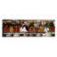Bergen, Norvège - Reproduction giclée sur toile panoramique-347459600-276281196