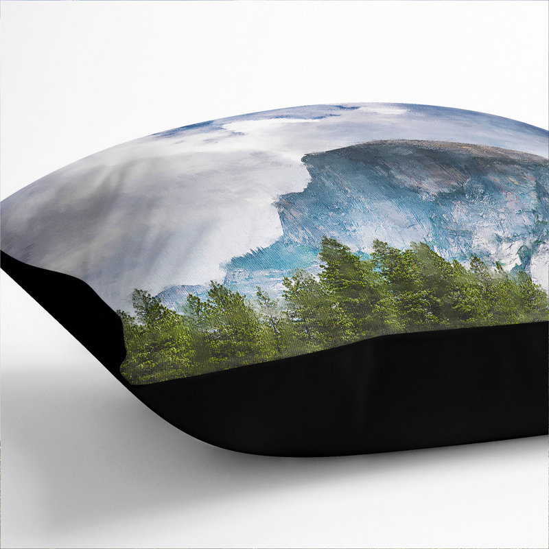 Square Cushion, 40cm H x 40cm W x 15cm D, Black