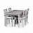 Rectangular 5-Piece Dining Set