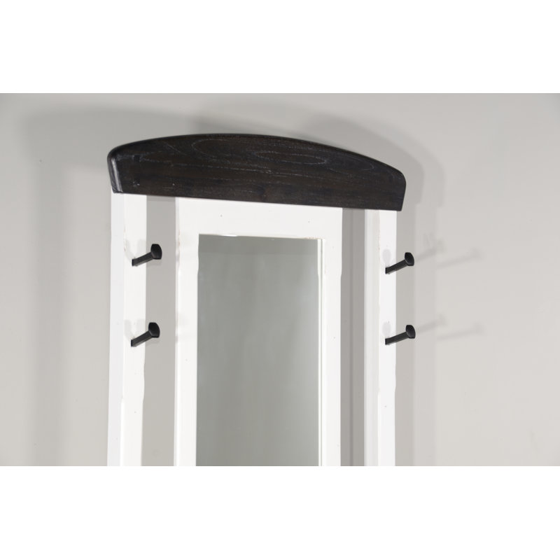 Villepinte Hall Tree 38'' Wide with Bench, European Cottage