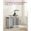 Bamboo Laundry Room Organiser-134443145