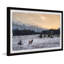Snowy Winter - Single Picture Frame Print-588633490