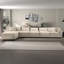 Canapé modulaire en velours Hayward