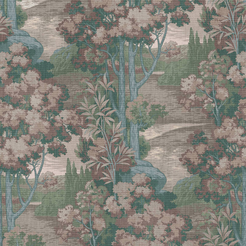 HALCYON Wallpaper - Thistle 9'10" - full height wallpaper, Cosmos