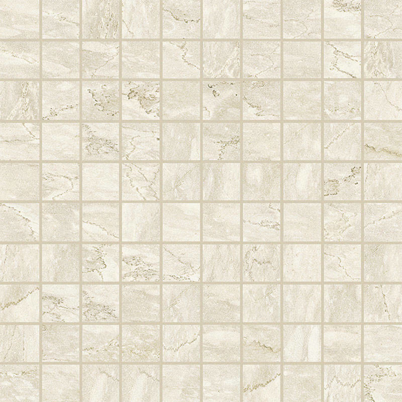 Carreau de mosaïque linéaire antique pour mur et plancher en porcelaine polie 1 "x 1", Impérial
