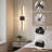 Rechargeable Cordless Wall Sconces, Modern Battery Operated Wall Lights with Remote Control, 24–96 Hours Runtime for Bedroom, Living Room, Hallway-1132887656