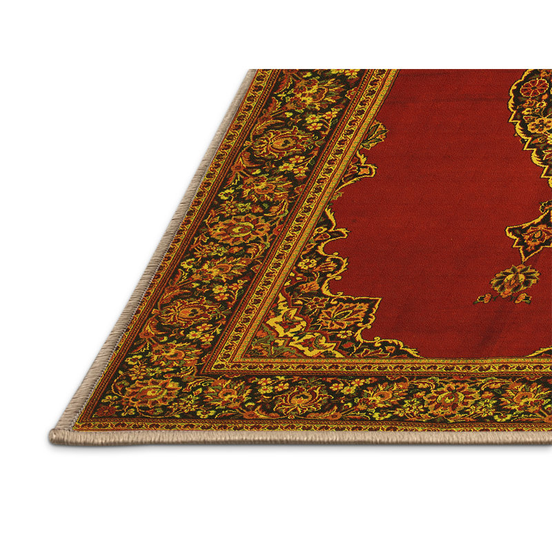 Annemarijn Washable Oriental Indoor Rug, Runner 2' x 5'