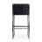 Upholstered Counter Stool with Metal Frame-142984507-259090049