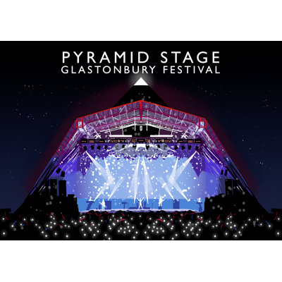 'Pyramid Stage 2' 1 Piece Wall Art