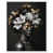 White Floater Framed