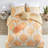 Édredon élégant en orange: double / grand, style double / grand avec: thème orange