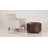 Sanni Faux Leather Ottoman-230495946
