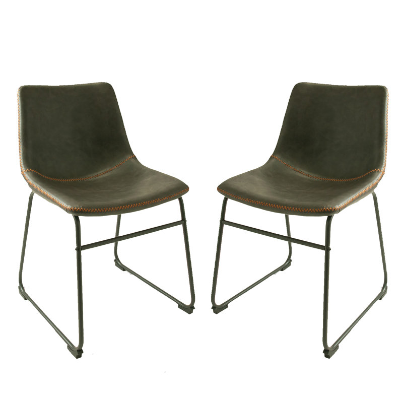 Windsor Upholstered Dining Chair, Grey