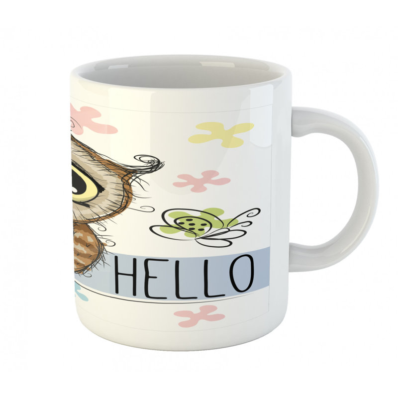Grande tasse à café owls