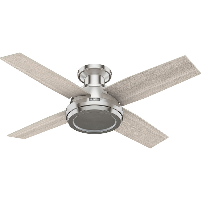 Hunter 44 inch Dempsey Low Profile Ceiling Fan and Handheld Remote