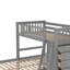 Lit superposé simple au dessus d'un lit double Keper Kids-203214839