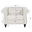 Ensemble de 2 chaises capitonnées Chesterfield-130617357