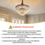 Wedowee 9 - Light Chandelier