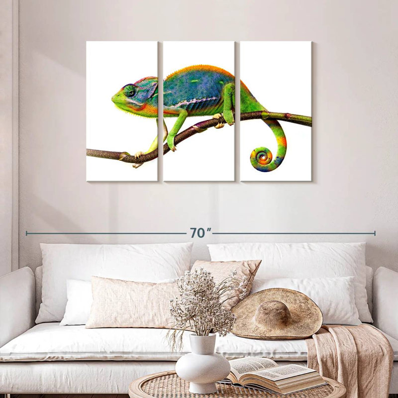 Brampt Still Chameleon, 28" H x 45" W