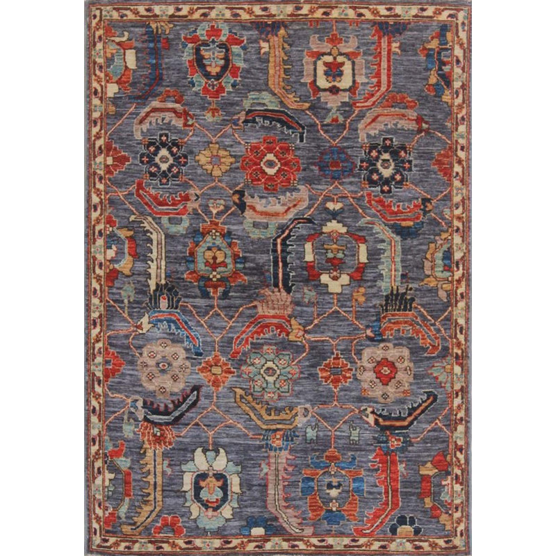 Traditional Hand Knotted Wool Oriental Area Rug