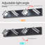 Luminaire de salle de bain 26 po avec 4 lumières DEL noires modernes pour salle de bain et miroir-1969945601-1969945603-1969945608