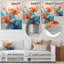 - Salon d'art mural abstrait en métal-595968266