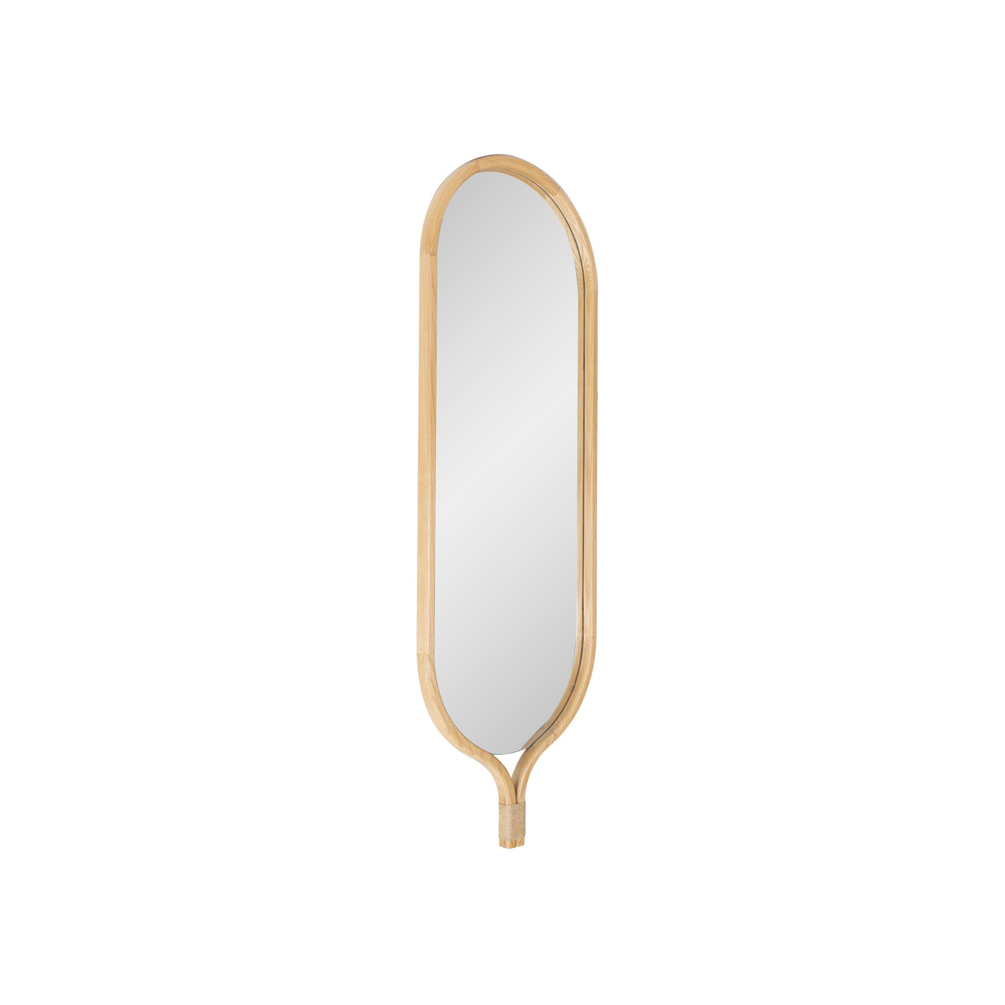 Ulah Round Mirror, 55.75" x 18.5", Oval