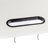 Bathroom Wall Cabinet, Adjustable Shelf, Towel Bar, 5 Hooks, White, Particle Board, , Bathroom, Kitchen, Storage White Over Toilet Cabinet - 15Mm Board 3Mm 30.95*12.13*29.11In