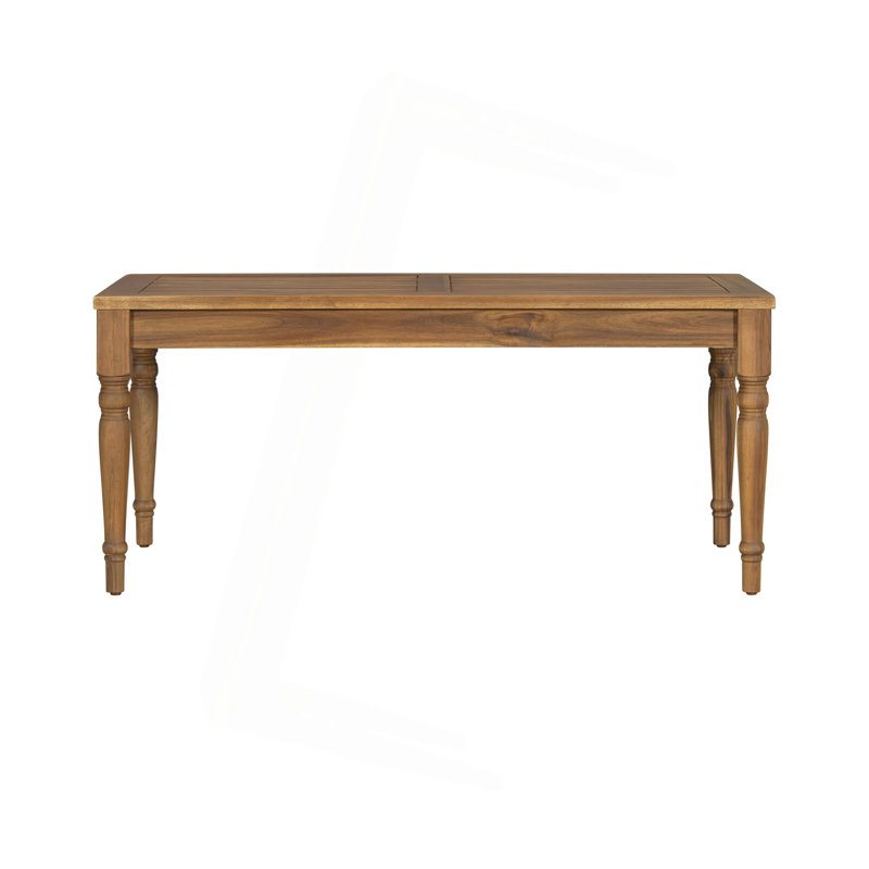 Table basse d'extérieur Acacia Classic, finition naturelle