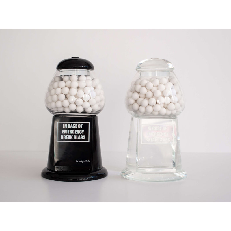 Licorice, Black/White/Clear