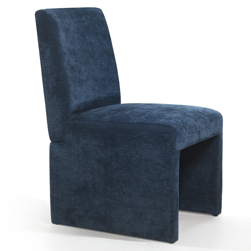 Chaises de salle à manger rembourrées Luxe, Bleu