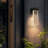 2-Pack Outdoor Wall Light Fixture, Weatherproof LED Wall Sconce With Bubble Crystal And Light Sensor - 12W Per Lamp