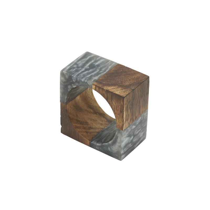 Napkin Ring Collection Napkin Ring, Gray