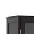 Storage Cabinet with Double Glass Doors and Drawer-569628187