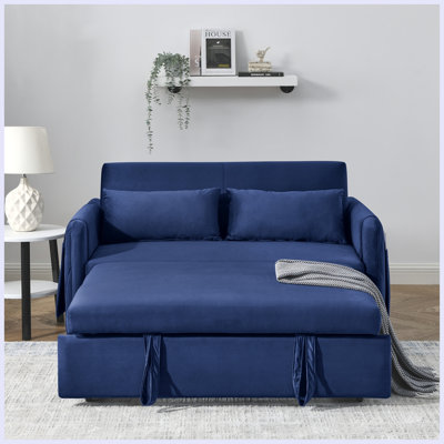 Causeuse en velours Pricop