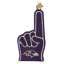 Ornement suspendu en mousse NFL-1451267186