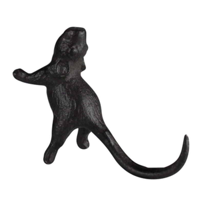 Souris avec queue incurvée, fonte