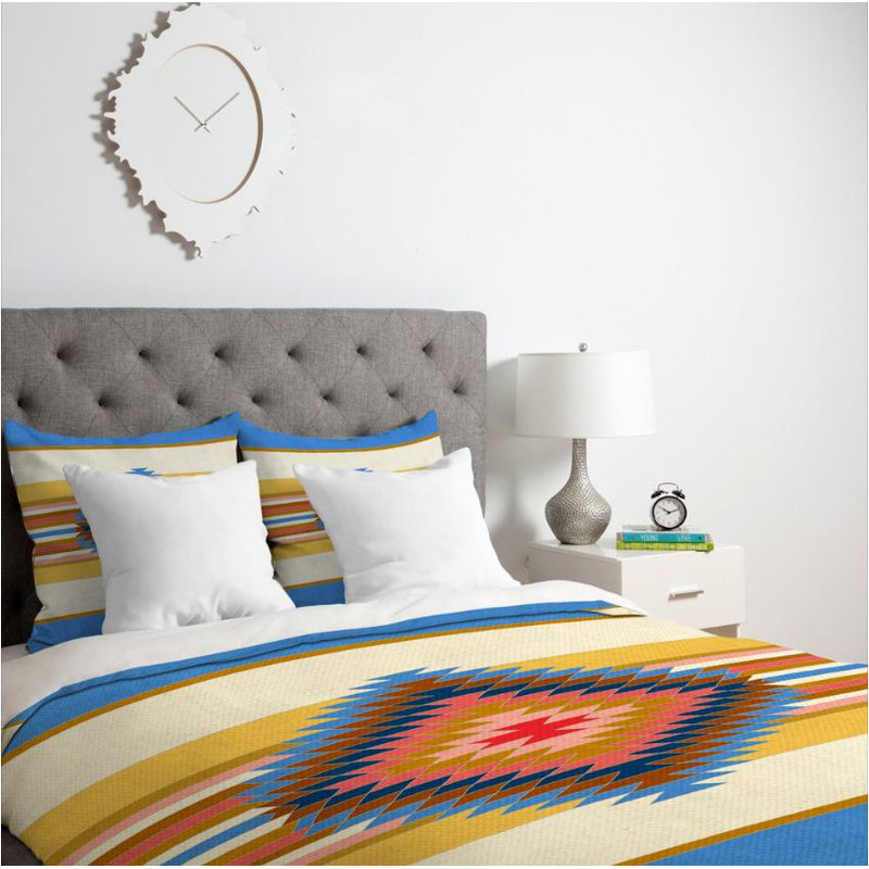 Housse de couette simple fiesta, Housse de couette pour lit simple