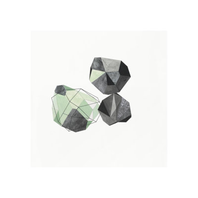Prisms In Mint II Print by Natasha Marie
