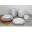 Wazee Matte 16 Piece Dinnerware Set, Service for 4-1626393585