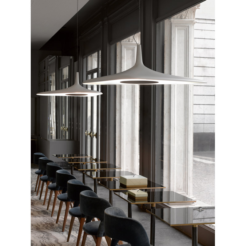 Soleil Noir Pendant, Black