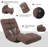Reclining Floor Cahir Game Sofa Chair With 14 Adjustable Positions Chaise Lounge Chairs-770899708