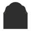 Weippe Glass Arch Mirror-776528154