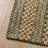 Martha Stewart 9528 Hand Tufted 40% Jute; 40% Wool; 20% Cotton Striped Rug-119022665