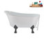 1300.5mm x 650.2mm Freestanding Soaking Acrylic Bathtub-1995344048-1995344072