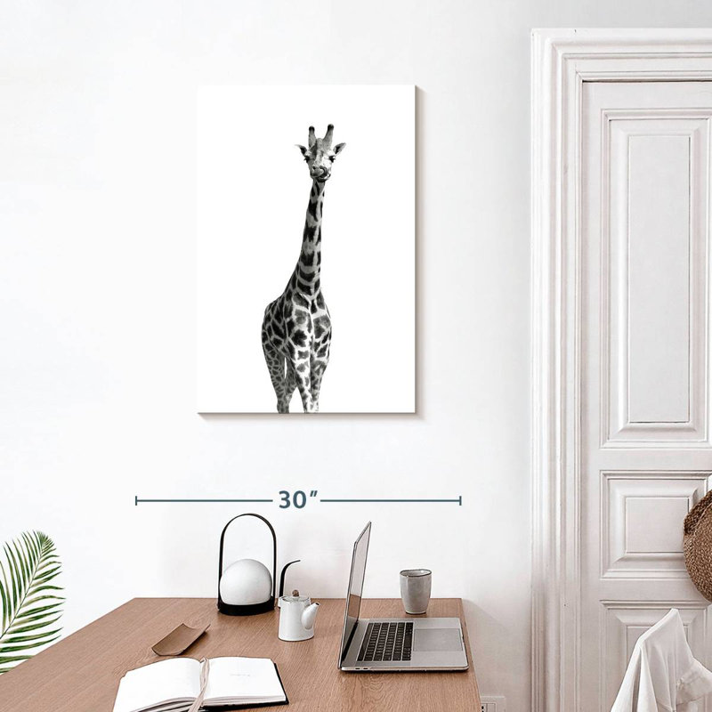 Brampt Long Necked Giraffe, 30" H x 20" W