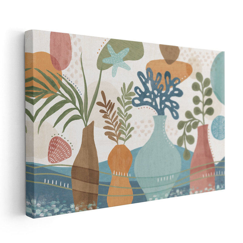 Coastal Creations I - reproduction d'art sur toile, H 12 po x l 18 po