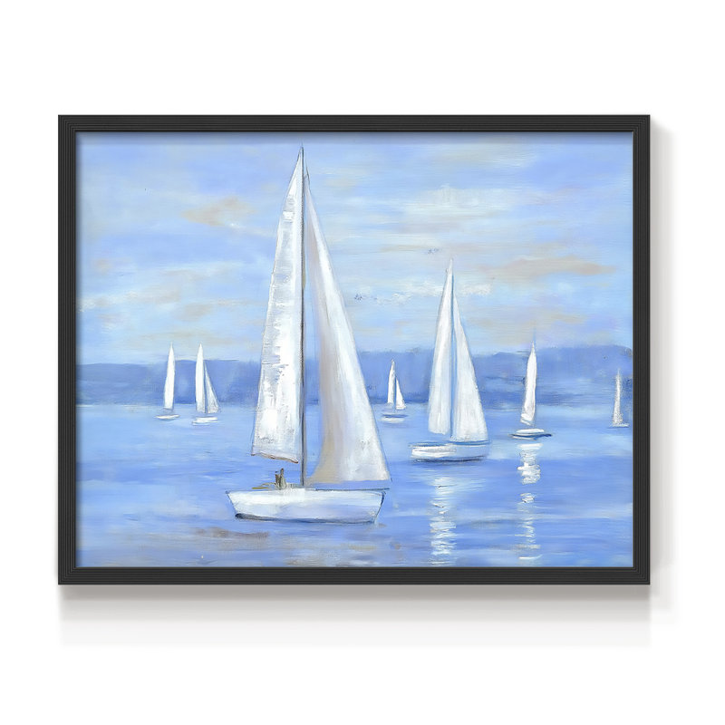 Nautical Series-XXVII - Reproduction encadrée - Restickable